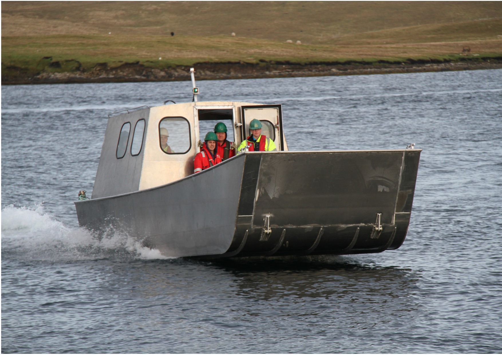 New Build 8m Aluminium landing craft - from workboatsales.com