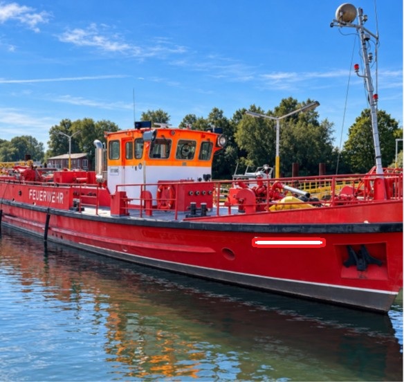 28.58m Fire Fighting & Emergency Response Vessel – For sale