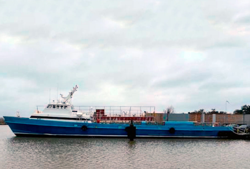 48.77m Crew boat – For sale – REDUCED