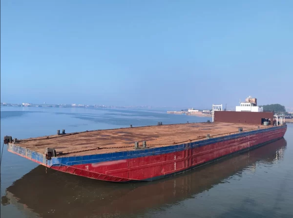 76.2m Barge Total Load Capacity 5300t Flattop Barge Boat For Sale