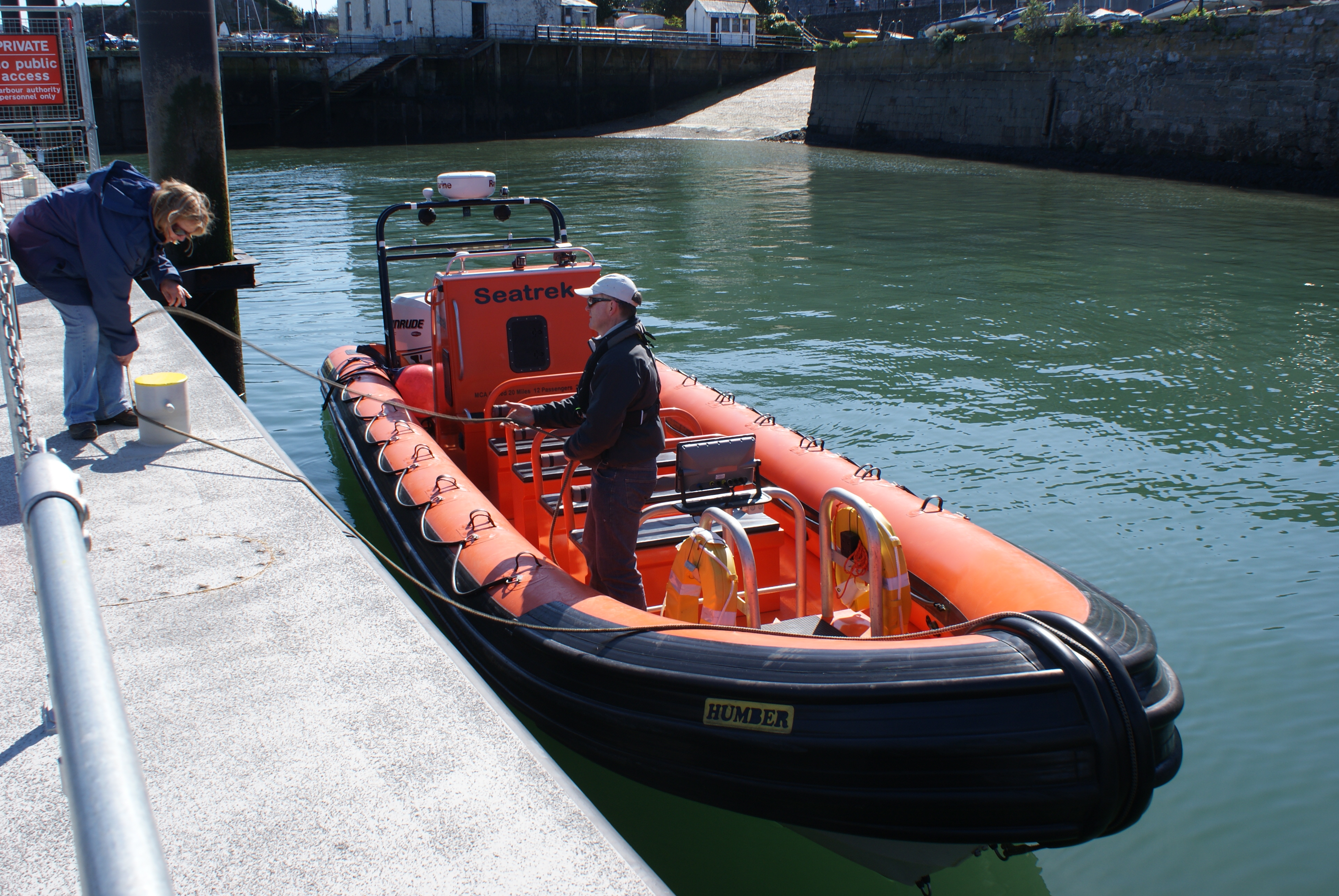 10m Humber Offshore Commercial RIB – For sale by 